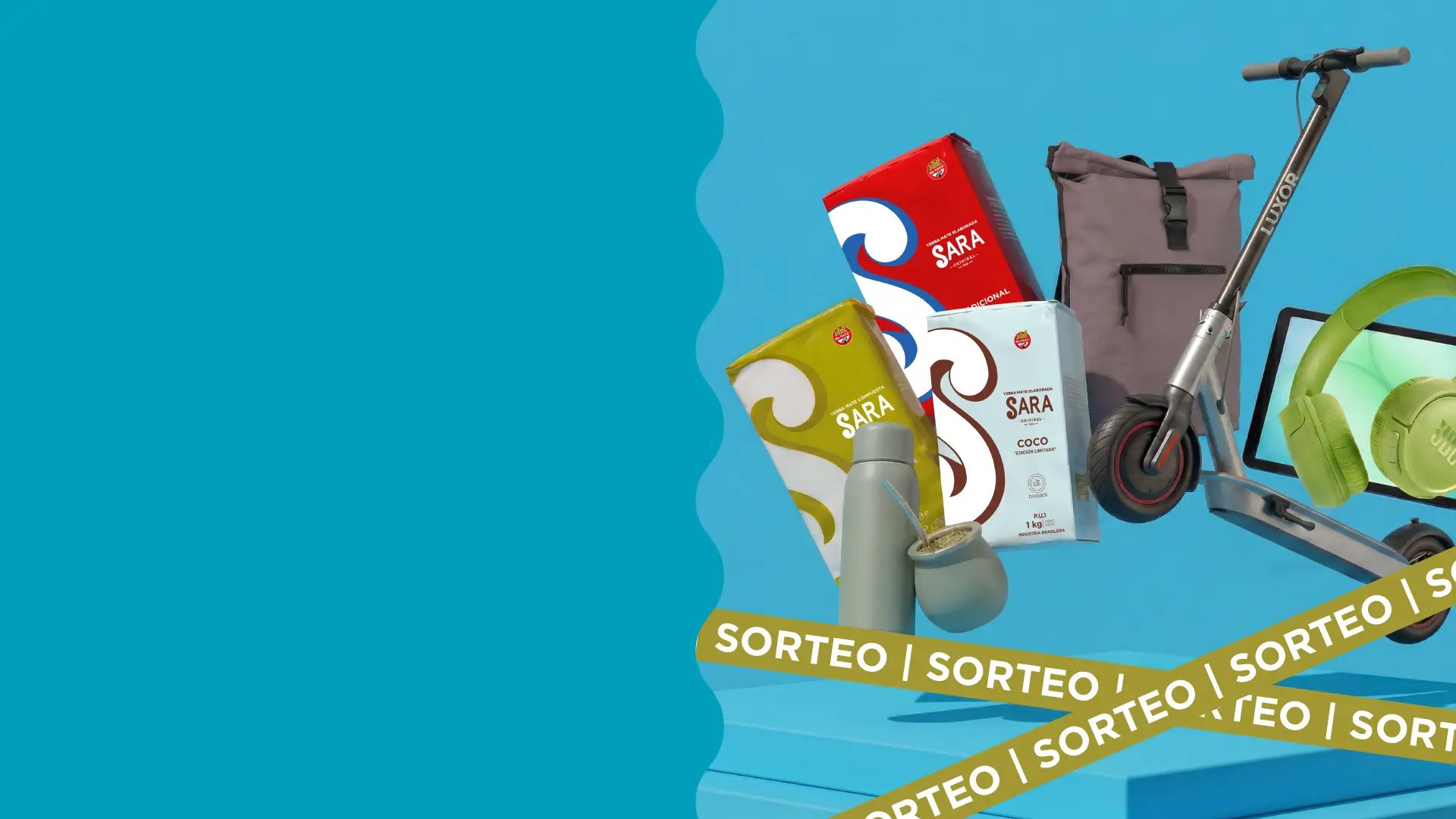 Imagen de premios que entrega Yerba Sara